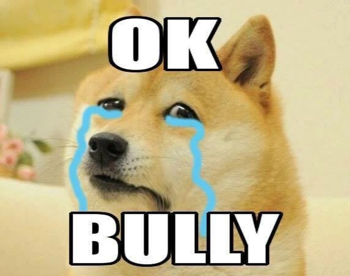 Meme chó ok phản hồi nhẹ nhàng