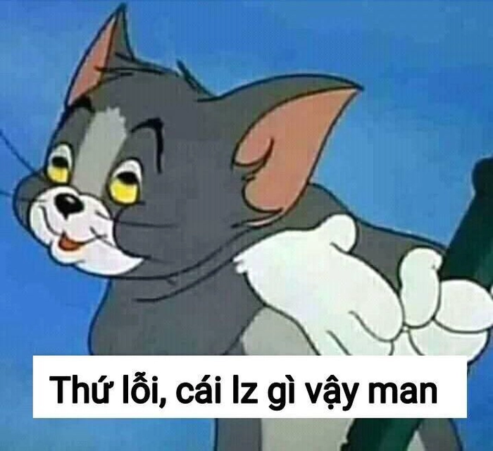 Meme mèo Tom buồn ngủ lờ đờ