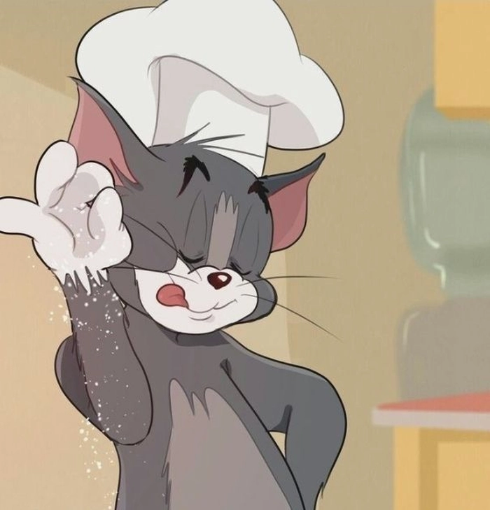 Meme mèo Tom thiểu năng đúng kiểu meme