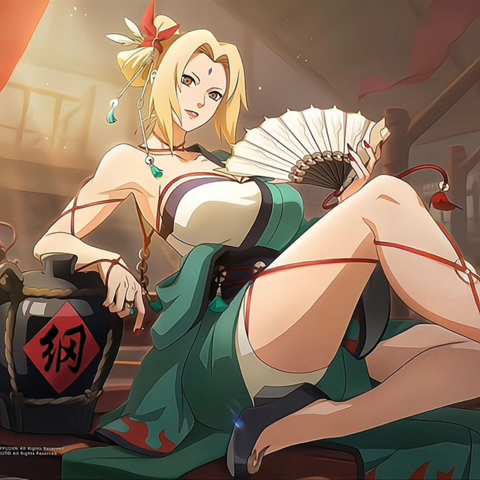 Naruto Tsunade Senju biểu tượng sức mạnh