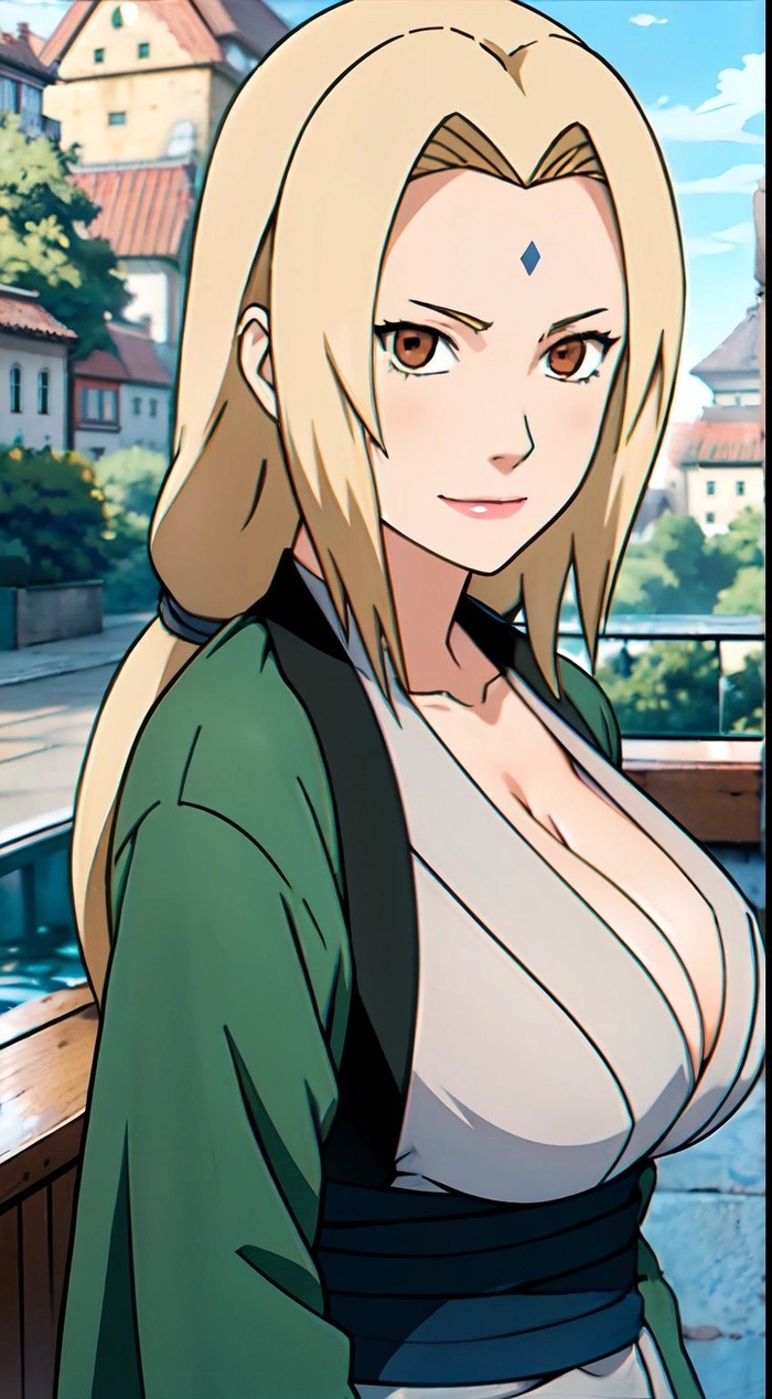 Naruto Tsunade Senju đầy khí chất