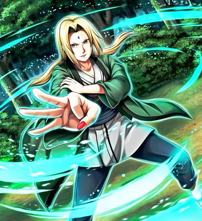 Naruto Tsunade Senju nét đẹp quyền uy