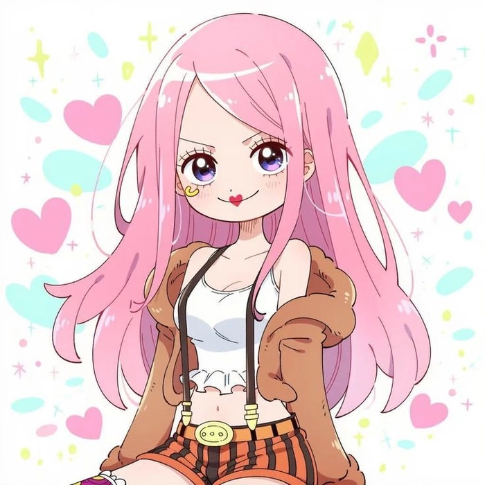 One Piece Jewelry Bonney tạo dáng ấn tượng