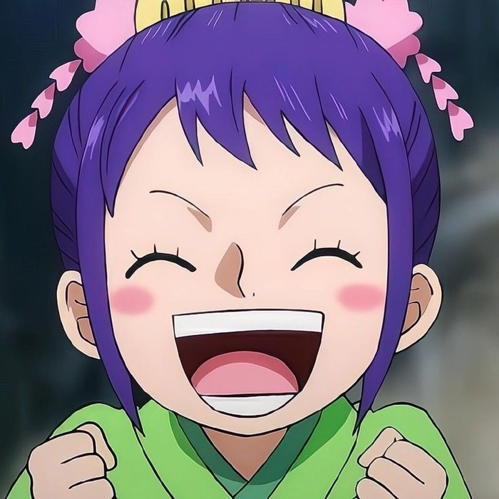 Otama One Piece cute phong thái hồn nhiên