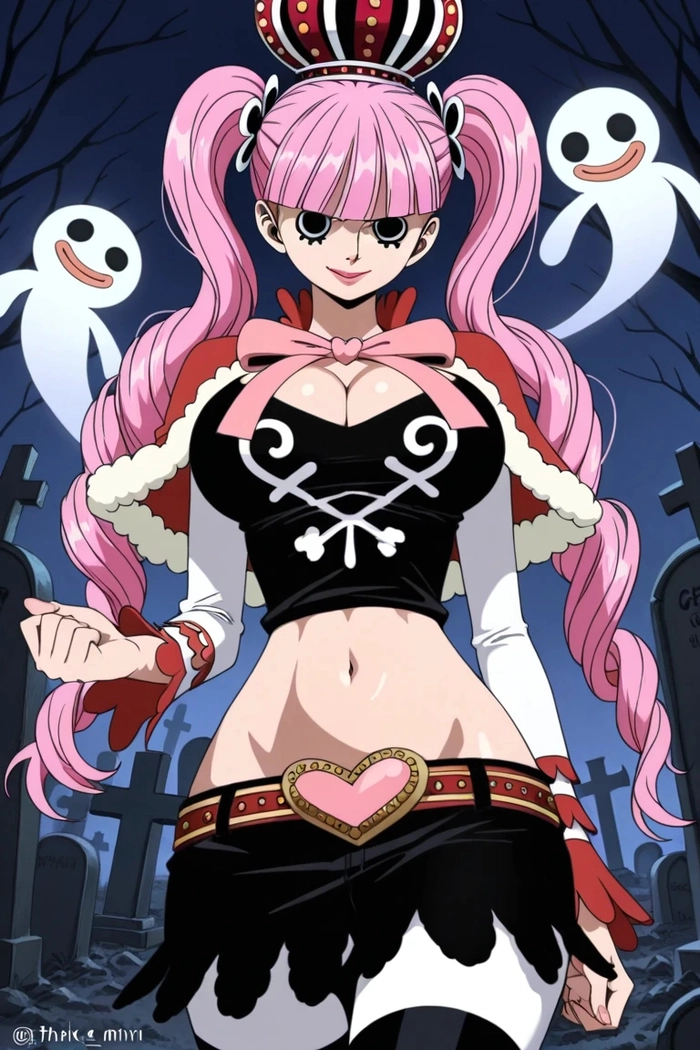Perona One Piece phong cách ma mị