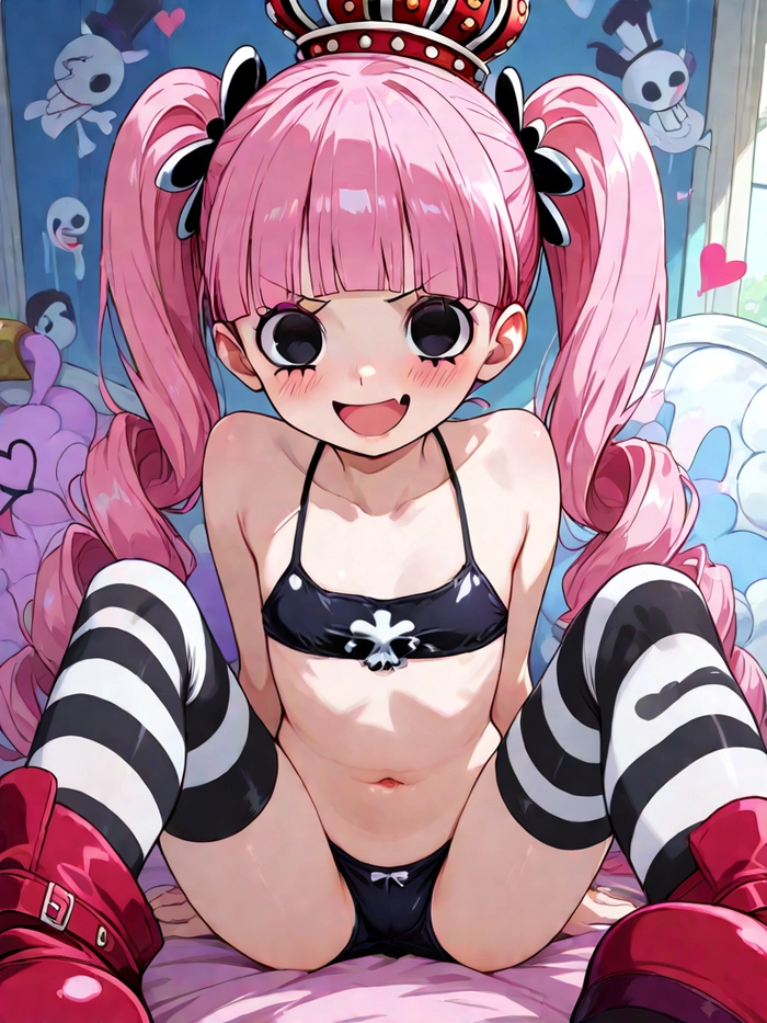 Perona One Piece tạo hình chibi