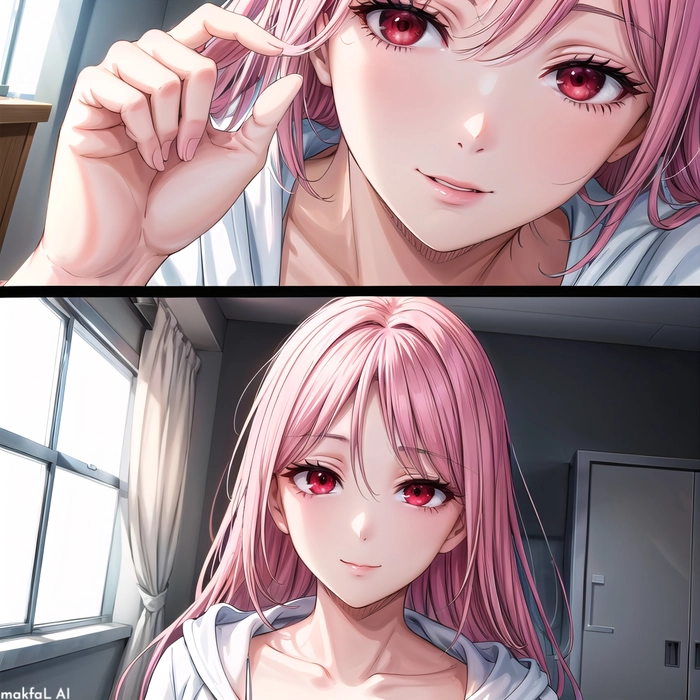 Satsuki Momoi phong cách dễ thương anime