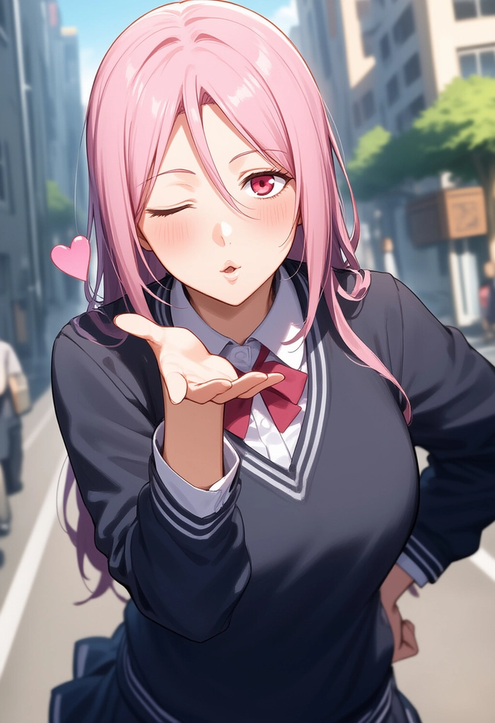 Satsuki Momoi phong thái thân thiện