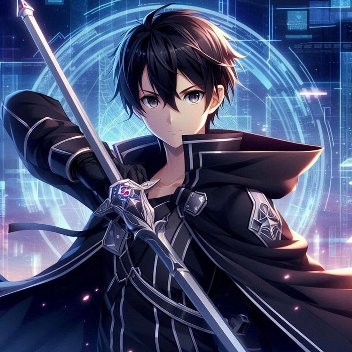 Sword Art Online Kirito tạo hình đẹp