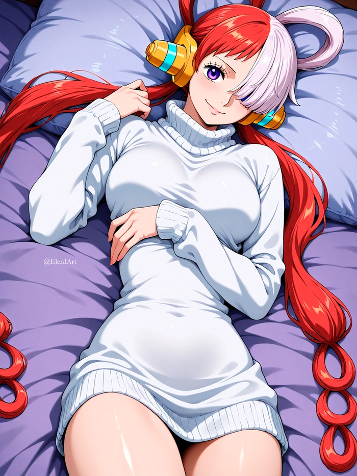 Uta One Piece cute rạng rỡ