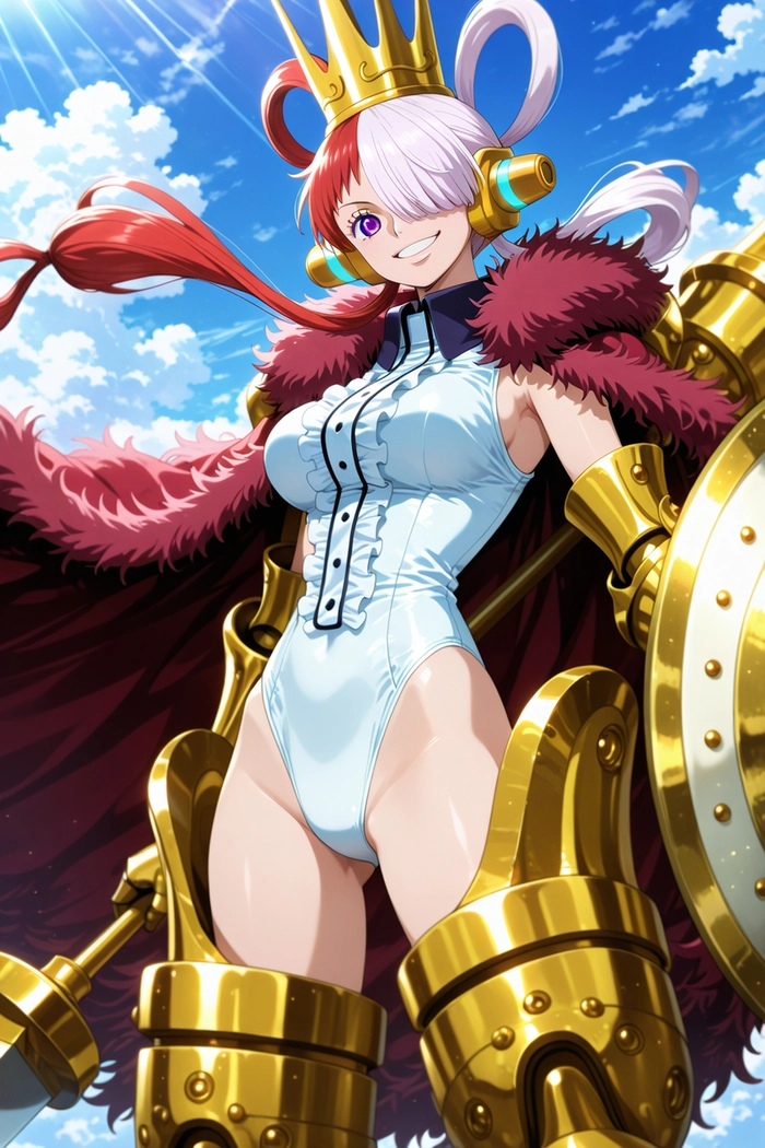 Uta One Piece cute tươi sáng