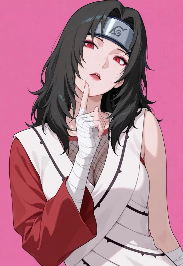 Yuhi Kurenai ánh mắt sâu lắng