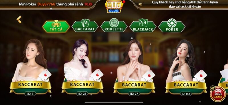 Casino Hitclub – Không Gian Bàn Chơi Chuẩn Mực Cho Người Yêu Sự Ổn Định