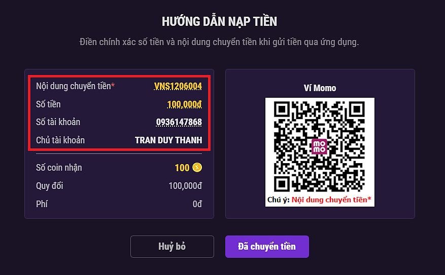 Phương thức nạp – Đa dạng, linh hoạt và tương thích nhu cầu