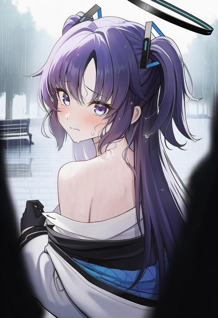 Ảnh Hayase Yuuka Blue Archive dễ làm hình nền