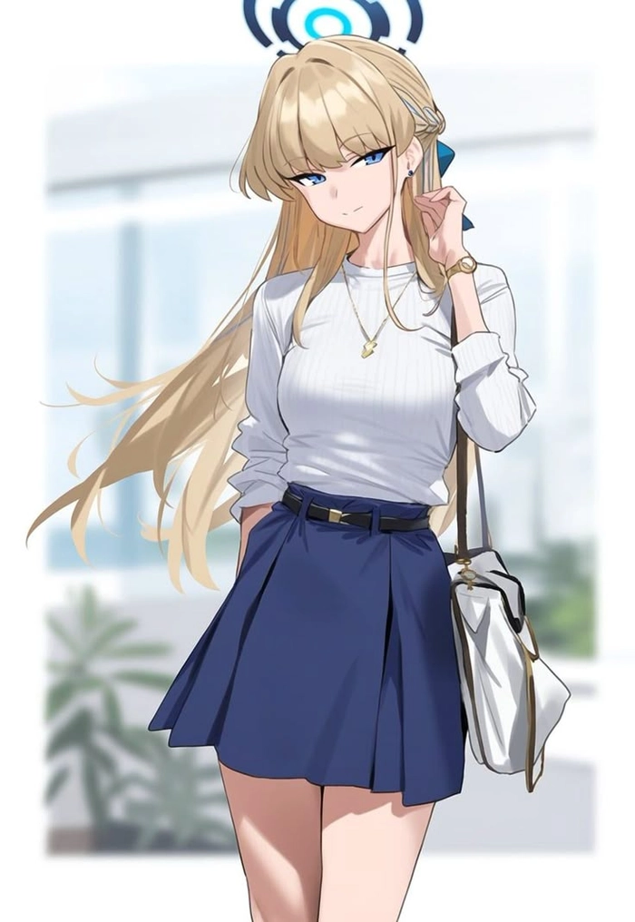 Ảnh Toki Blue Archive đậm khí chất nhân vật