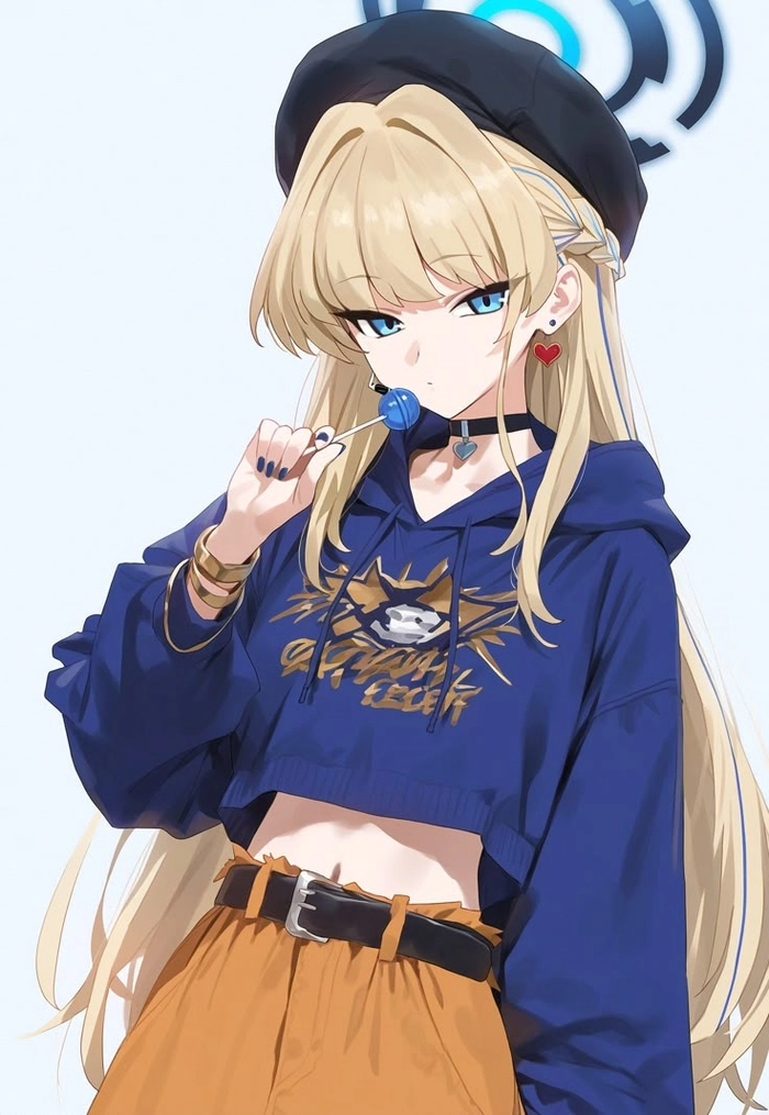 Ảnh Toki Blue Archive phong cách lạnh lùng