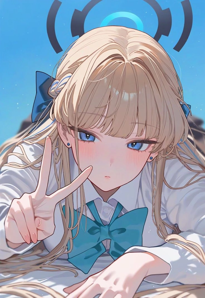 Ảnh Toki Blue Archive tạo cảm giác trầm lắng