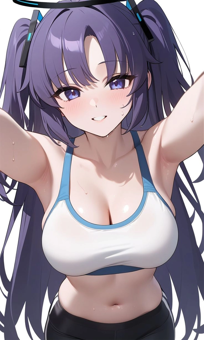 Ảnh Yuuka Blue Archive phong cách thanh lịch