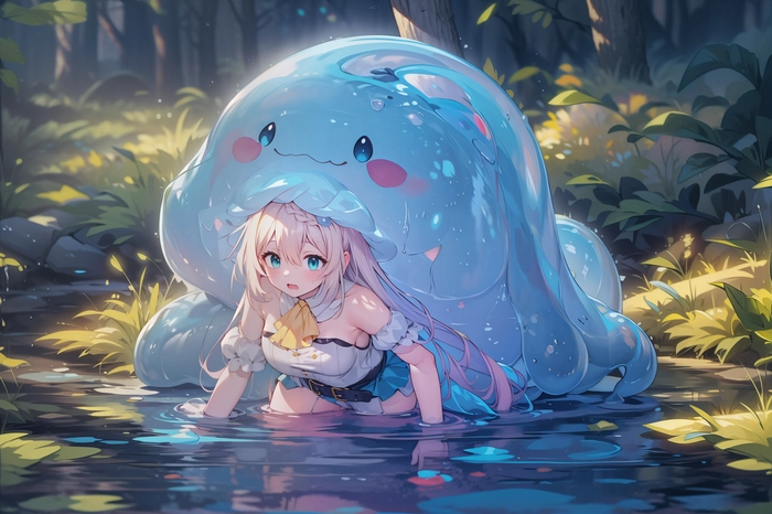 Azusa Aizawa anime với thần thái trầm lặng