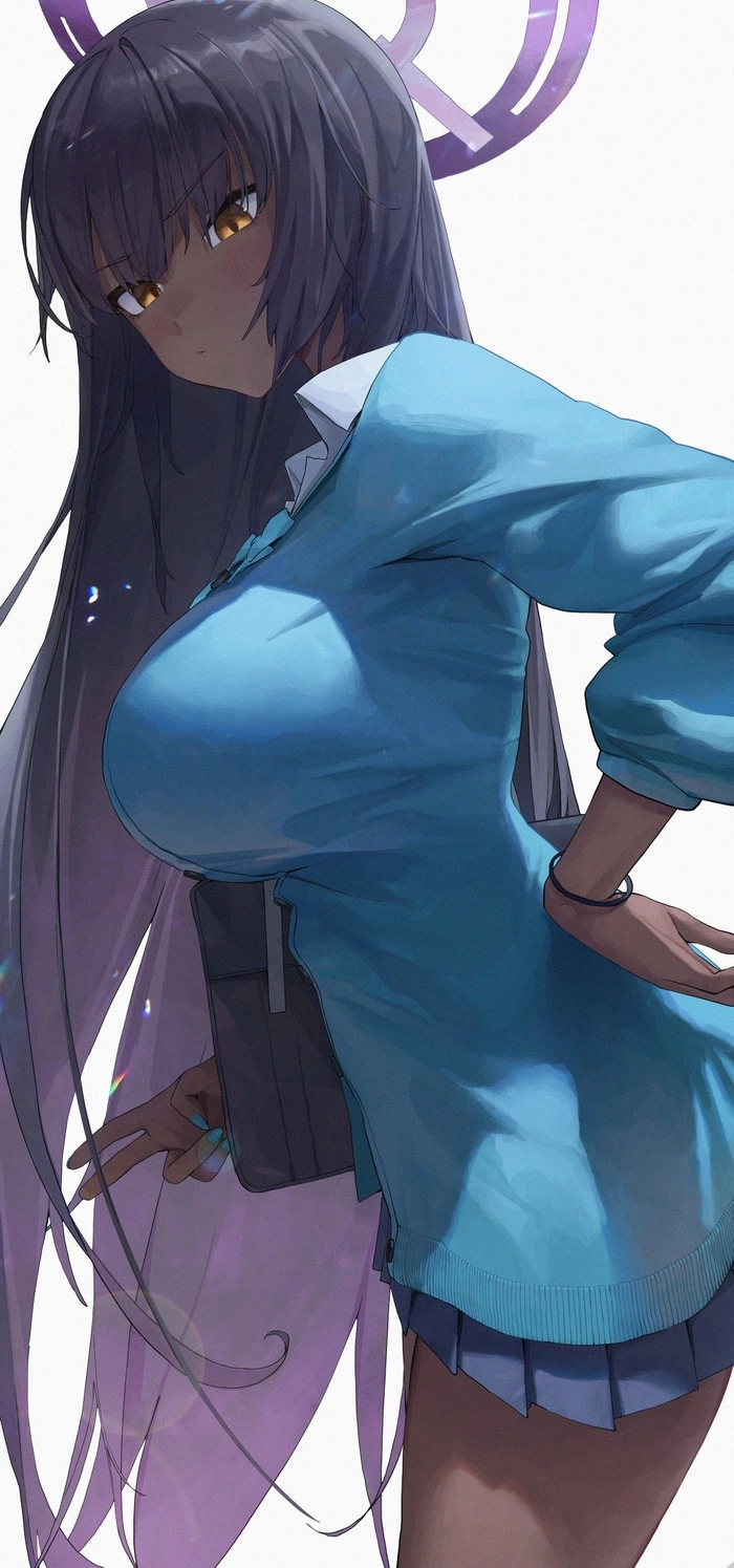 Blue Archive Kakudate Karin phong thái điềm tĩnh