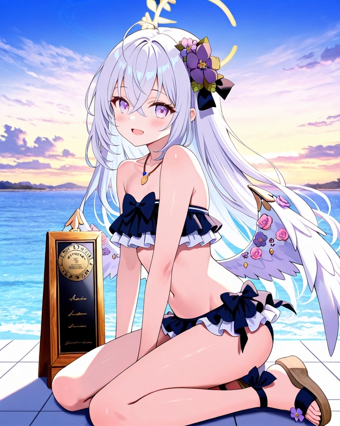 Blue Archive Shirasu Azusa không gian trầm