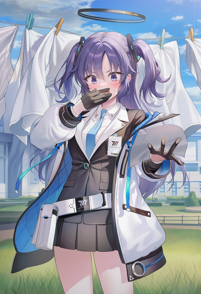 Bộ ảnh Hayase Yuuka phong cách nhẹ nhàng