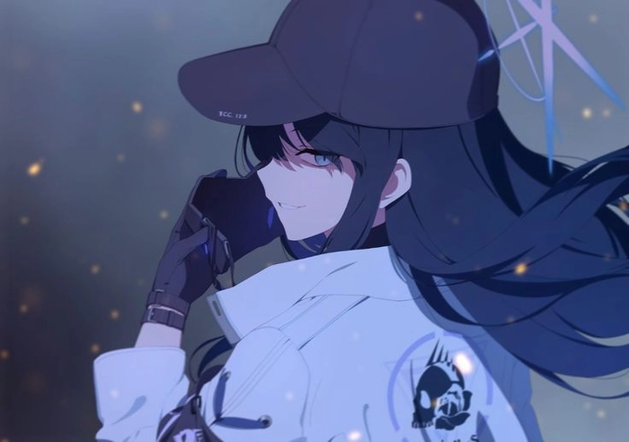 Hình ảnh Blue Archive Saori phong thái lạnh lùng