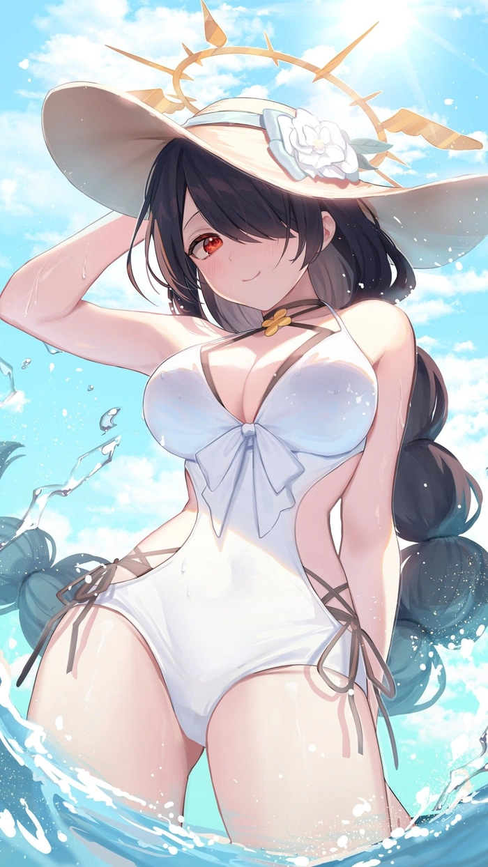 Hình ảnh Hinata Blue Archive cảm xúc