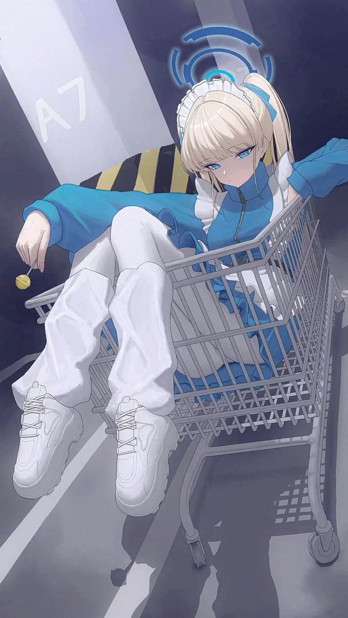 Hình ảnh Toki Blue Archive tối giản