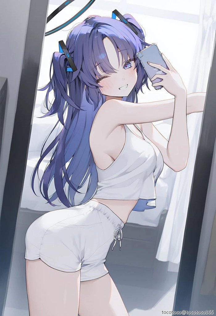 Hình ảnh anime Yuuka Hayase tinh tế