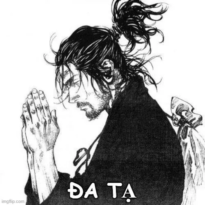 Hình meme đa tạ dùng phản hồi nhanh