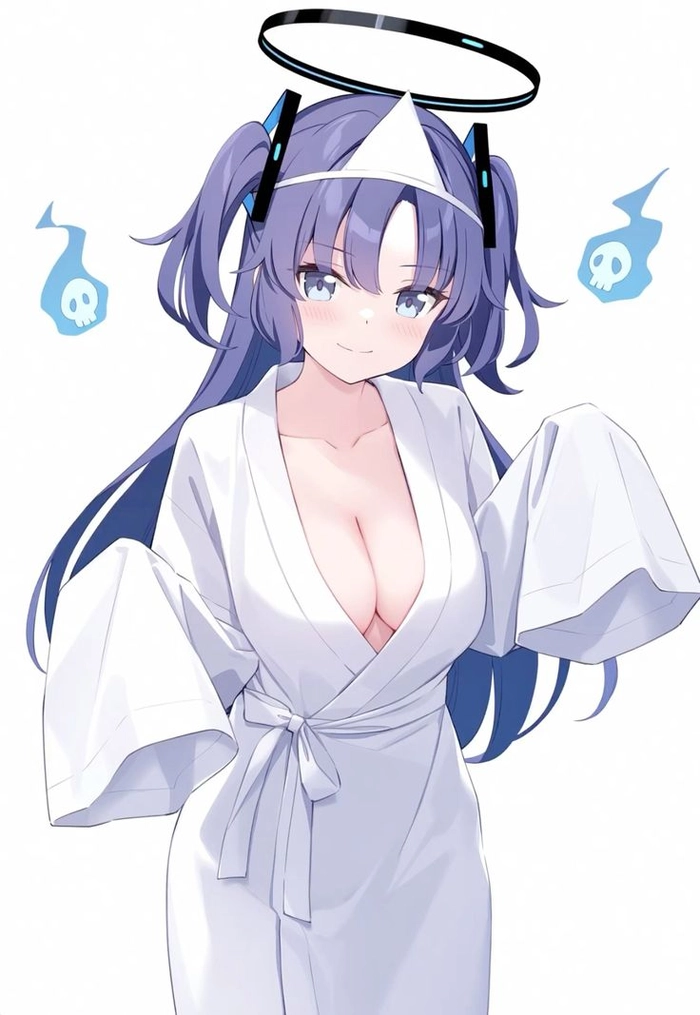 Hình nền Blue Archive Yuuka chuẩn gu anime