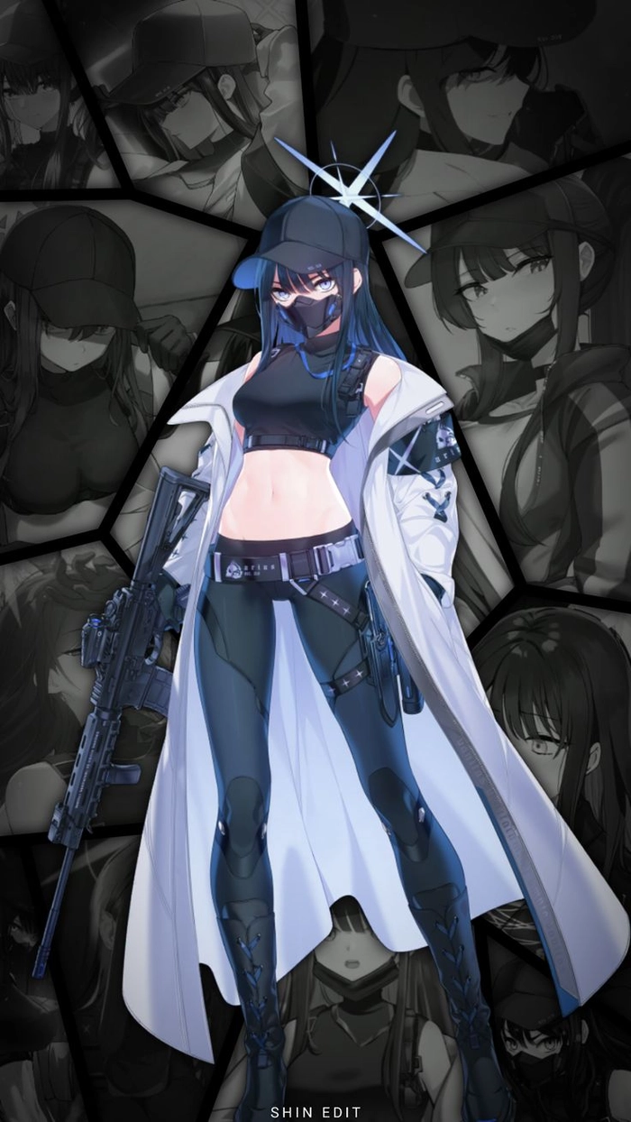 Hình nền anime Saori Joumae phong thái trầm