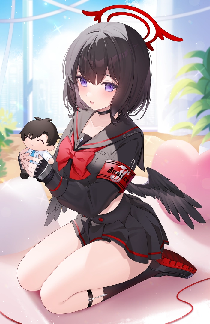 Mashiro Shizuyama Blue Archive phong thái yên bình