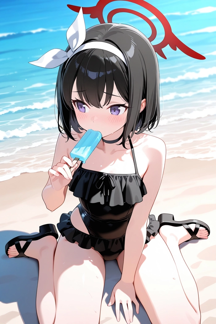 Mashiro Shizuyama Blue Archive swimsuit