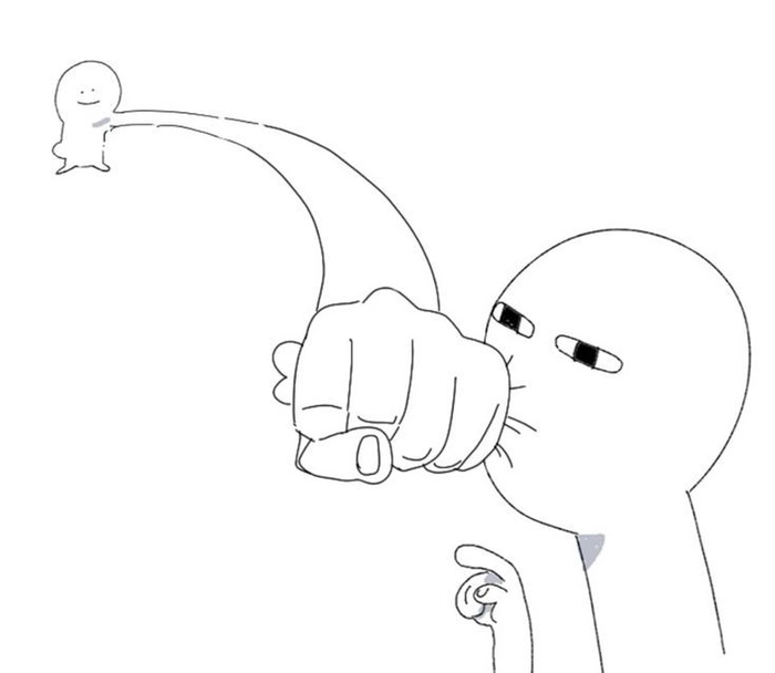 Meme ếch xanh suỵt quen thuộc trên mạng xã hội