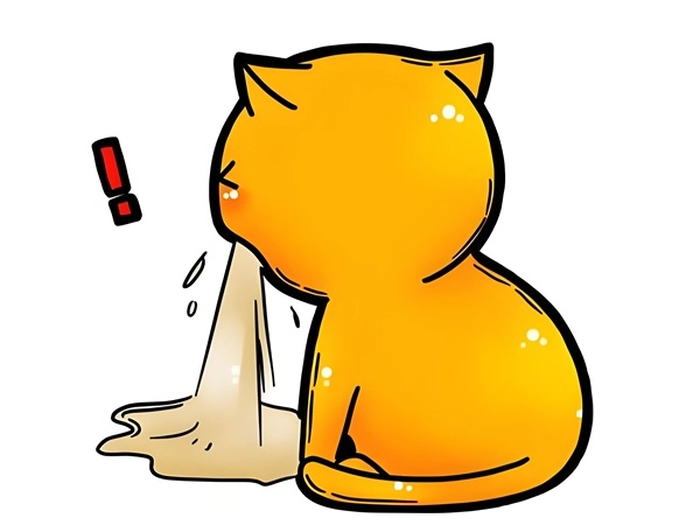 Meme mèo ói với khoảnh khắc khó quên