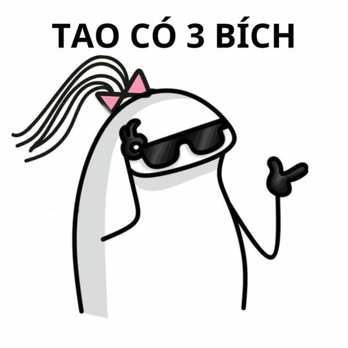 Meme tôi có 3 bích dùng khi cần giành lượt