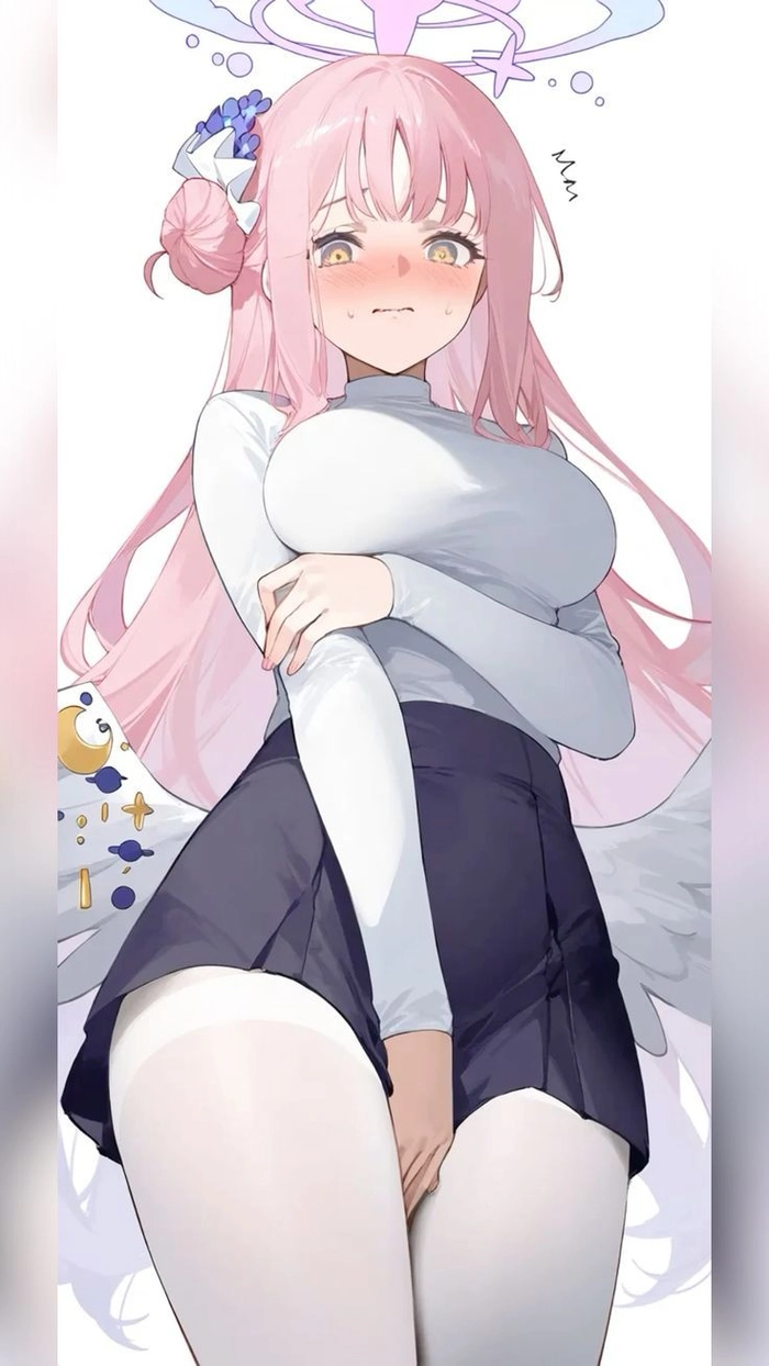 Mika Misono Blue Archive với tạo hình quen thuộc