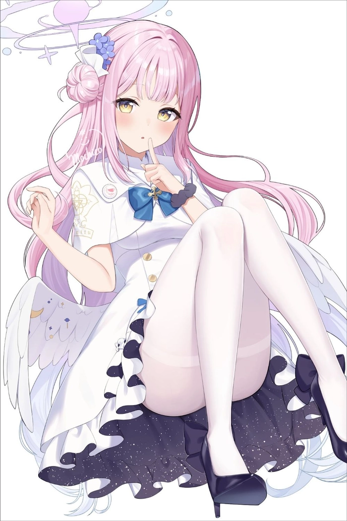 Mika Misono trong tạo hình quen thuộc Blue Archive