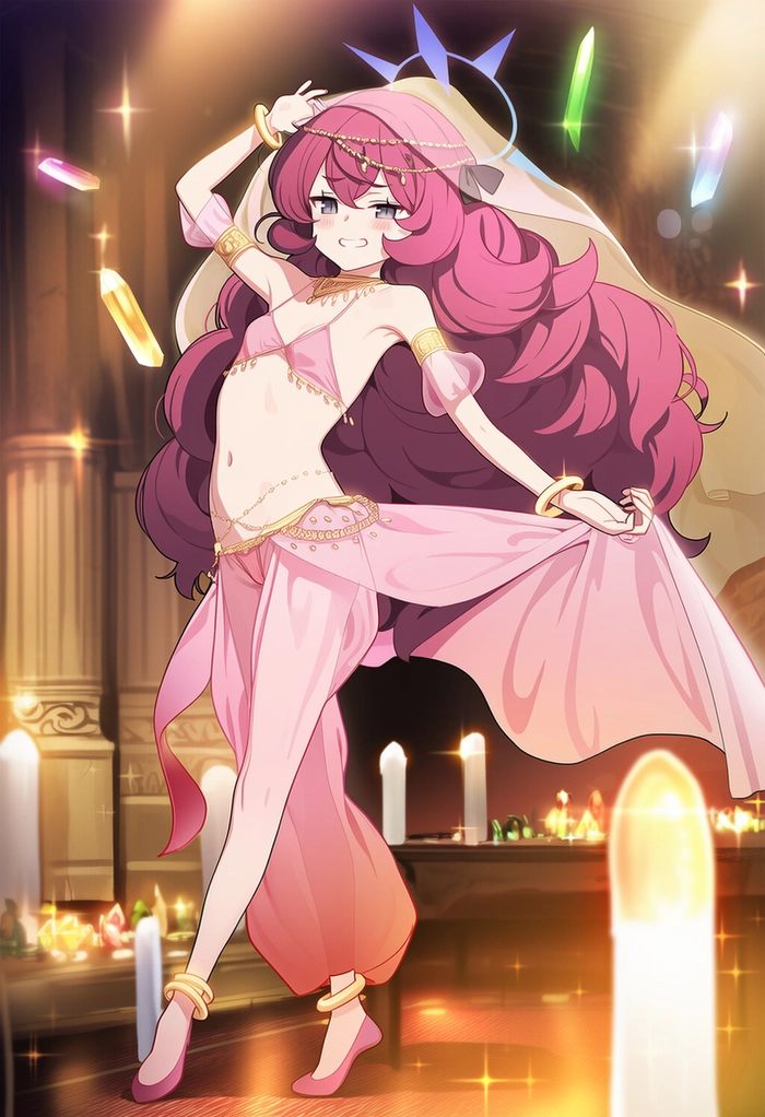 Natsume Iroha Blue Archive gam màu dịu mắt