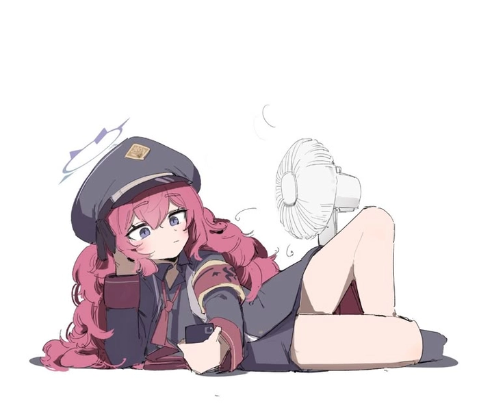 Natsume Iroha Blue Archive phong cách sâu lắng