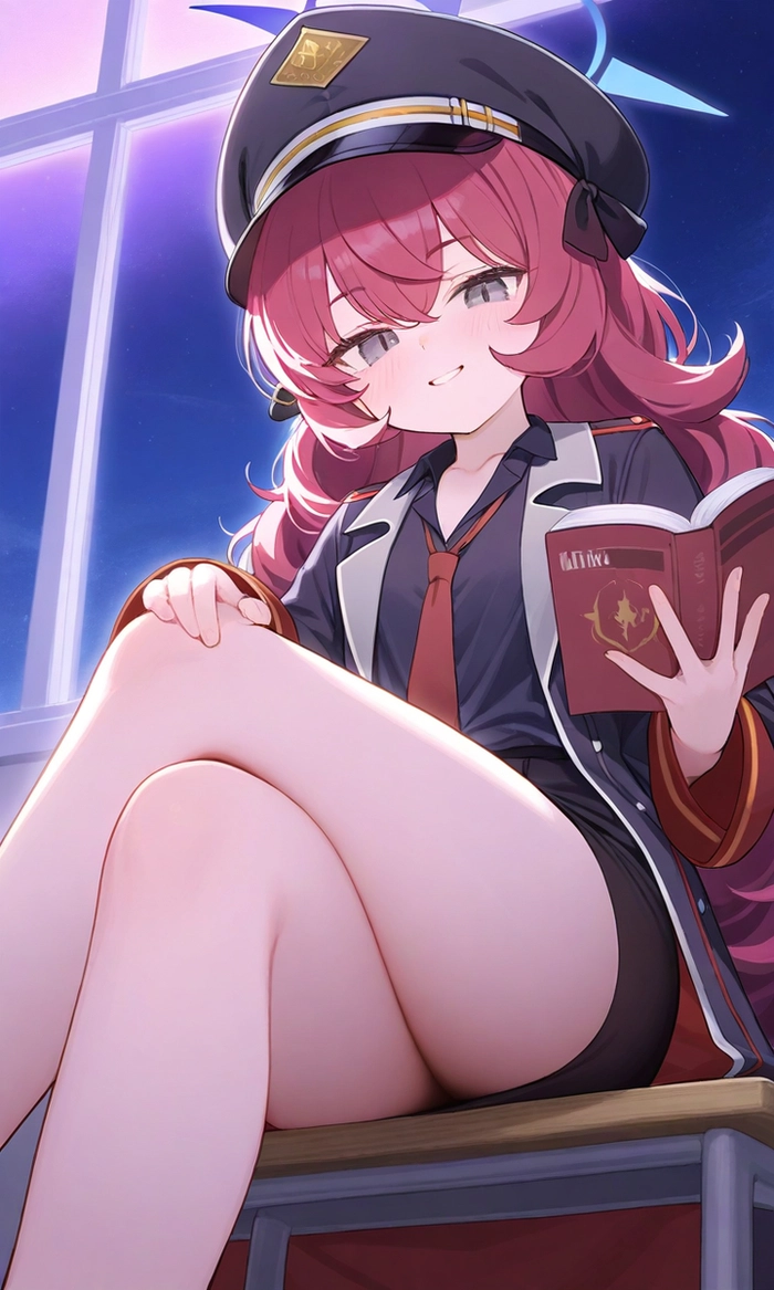 Natsume Iroha Blue Archive thần thái cuốn hút