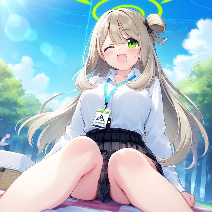 Nonomi Blue Archive mang không khí tươi sáng