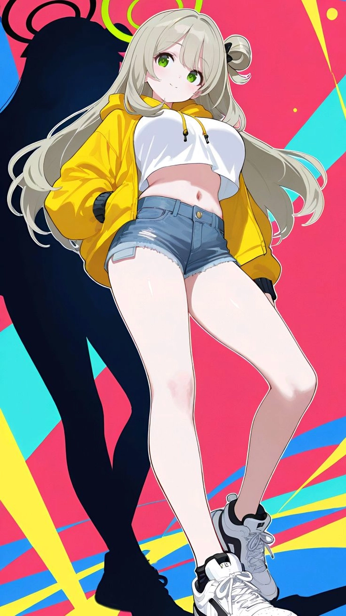 Nonomi anime phong cách tươi sáng