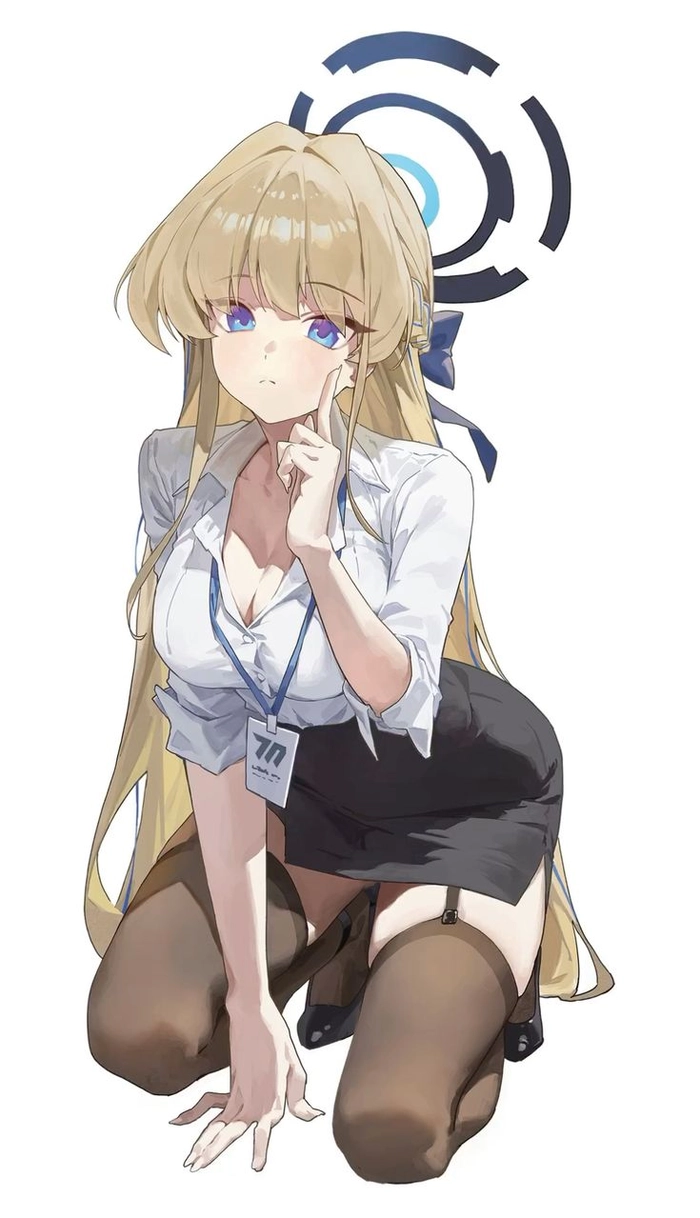 Toki Blue Archive chibi mang nét dễ mến