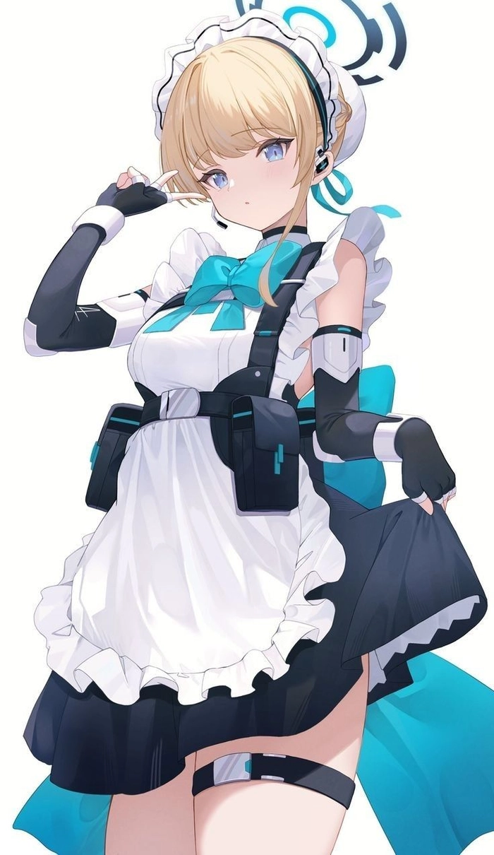 Toki Blue Archive chibi phong cách anime