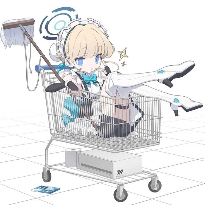 Toki Blue Archive mang vẻ đẹp trầm ổn