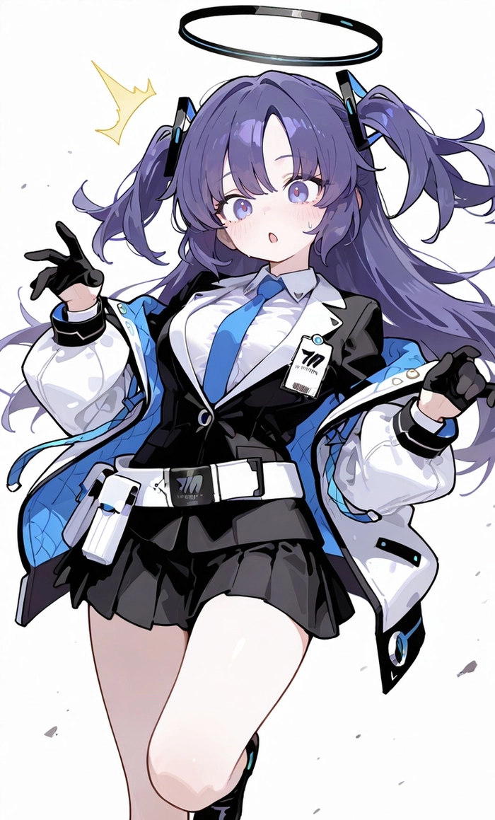 Wallpaper Yuuka Blue Archive nhẹ nhàng tinh tế